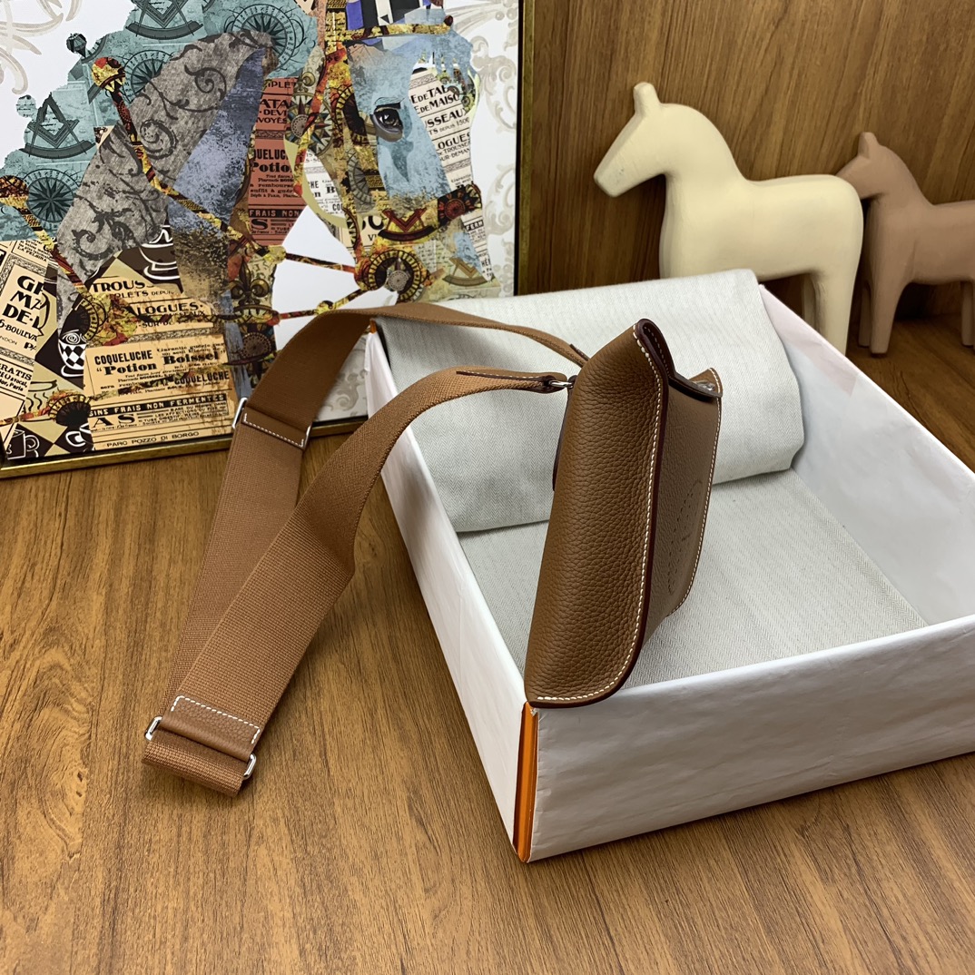 에르메스 비드포쉬 백 토고 골드